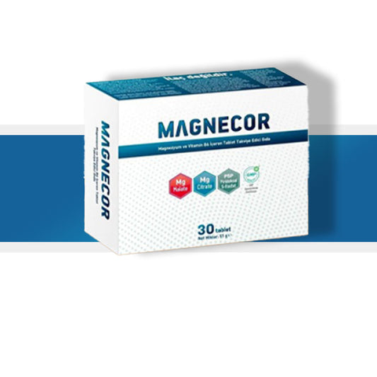 Magnecor Magnezyum Ve B6 Vitamini Içeren Gıda Takviyesi